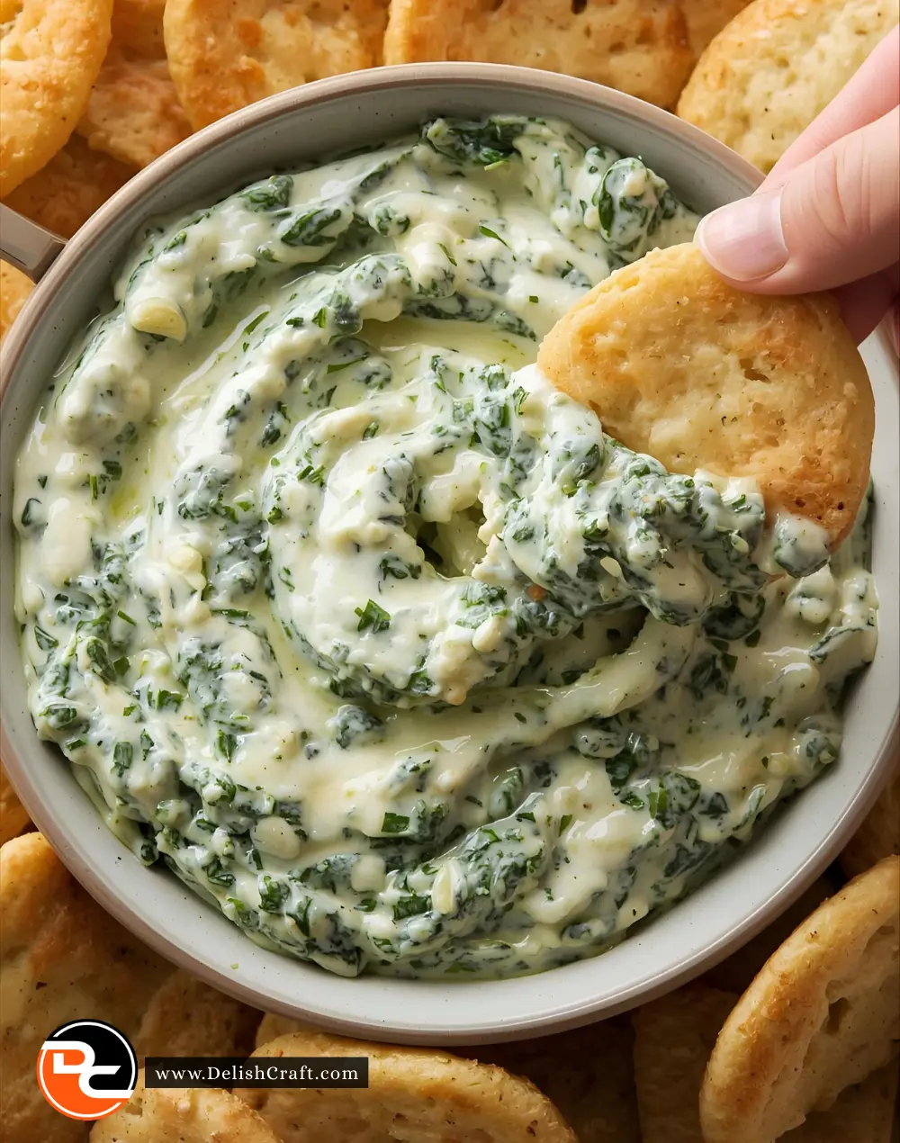 Cheesy Spinach Dip