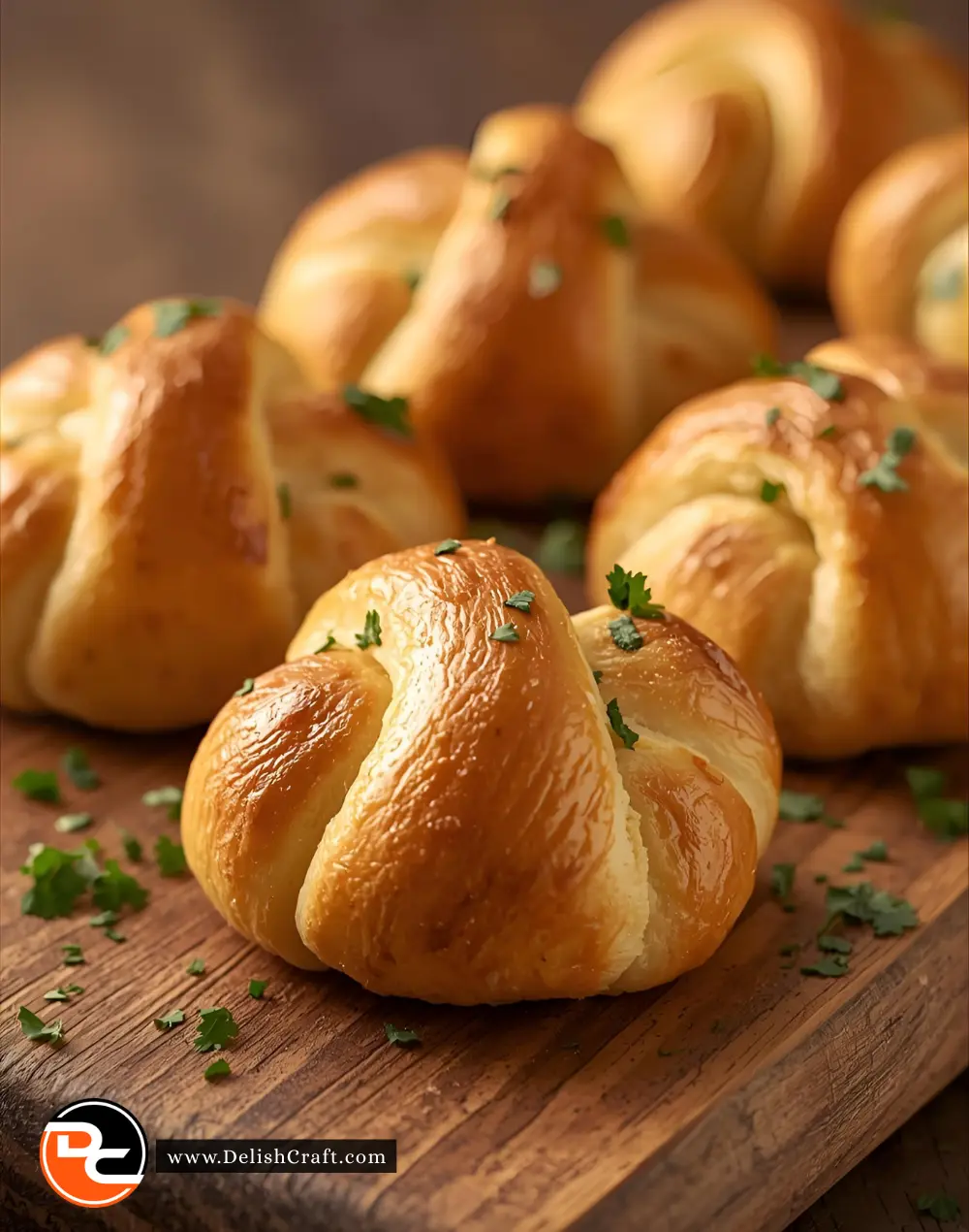 Easy Garlic Butter Knots
