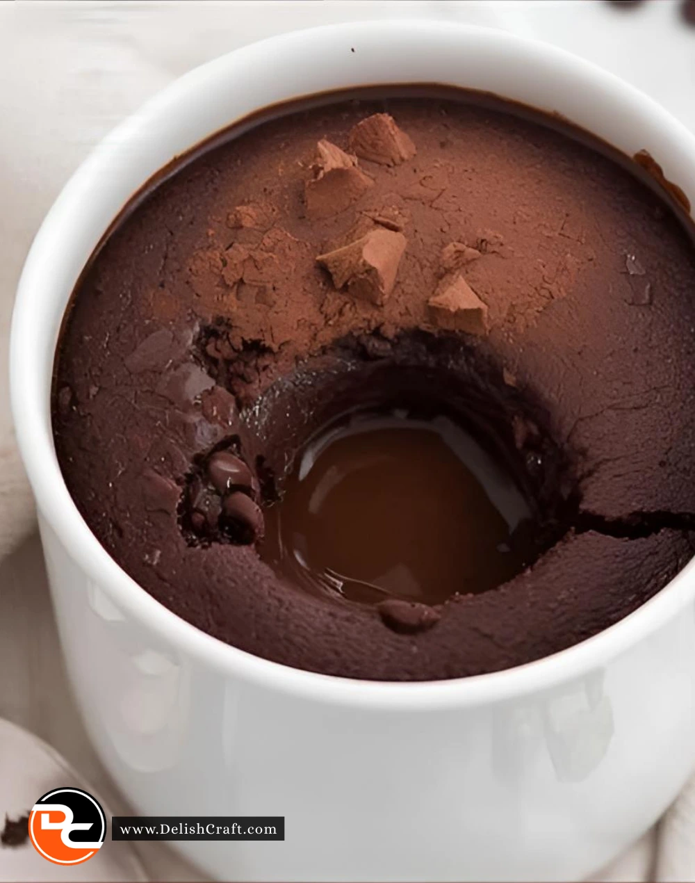 Irresistible Chocolate Lava Mug Cake