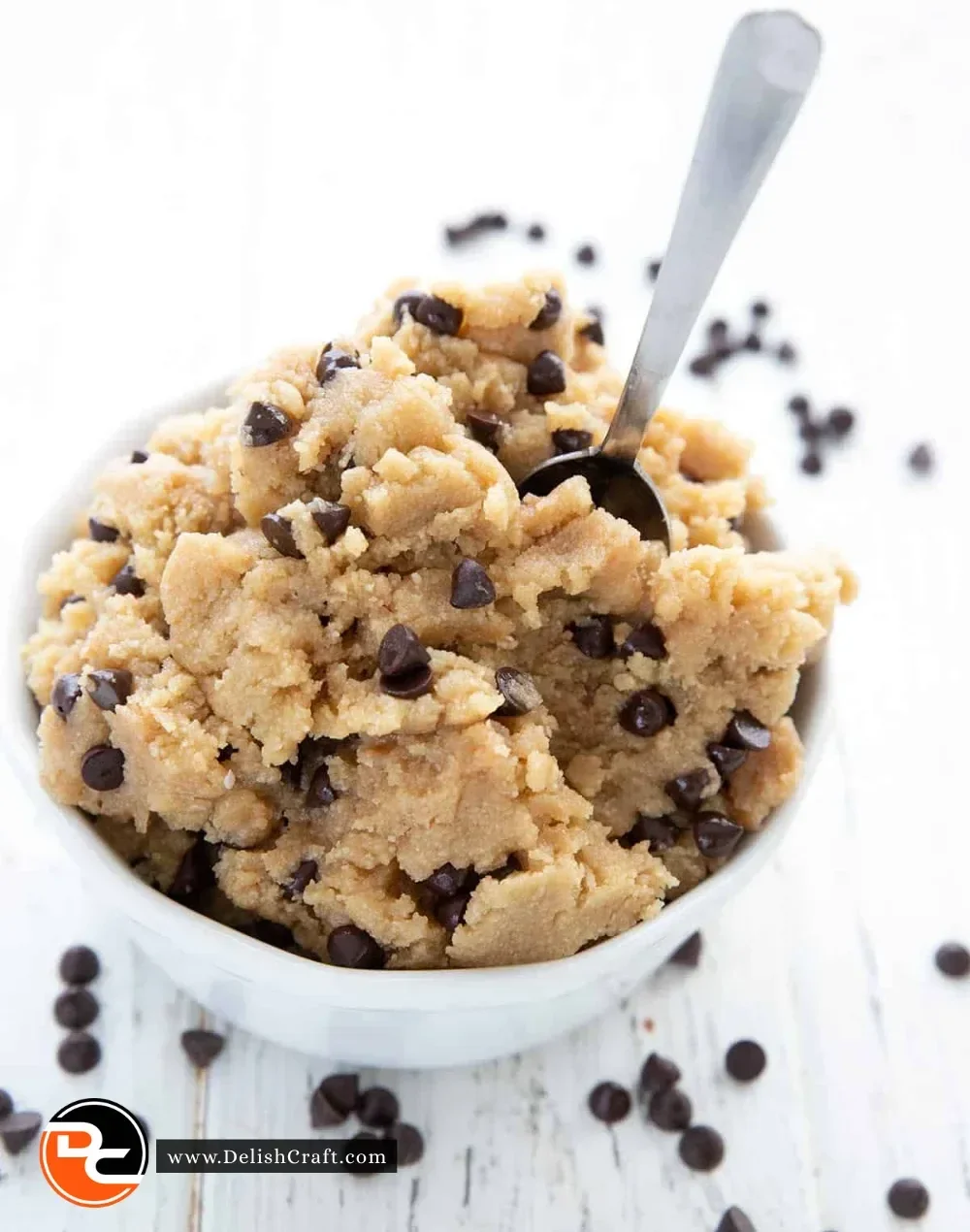 Delicious Easy Keto Cookie Dough ready to enjoy as a low-carb treat.