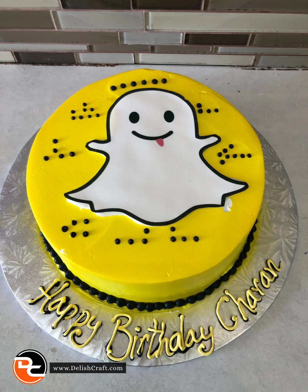 Delicious cake from Cake Snap with colorful frosting and decorations.