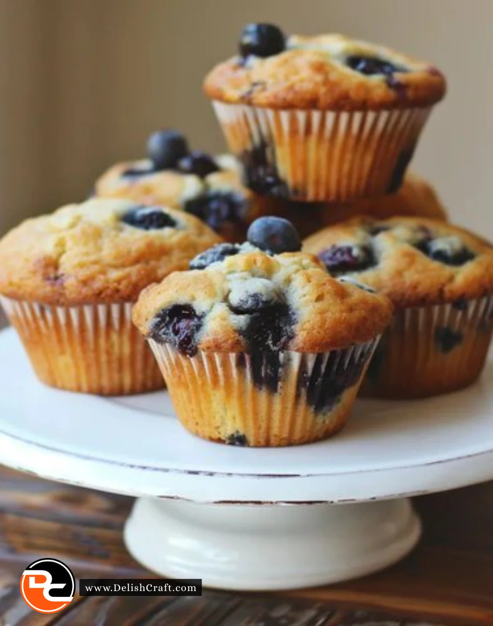 Keto blueberry muffins baked with low-carb ingredients for a healthy treat