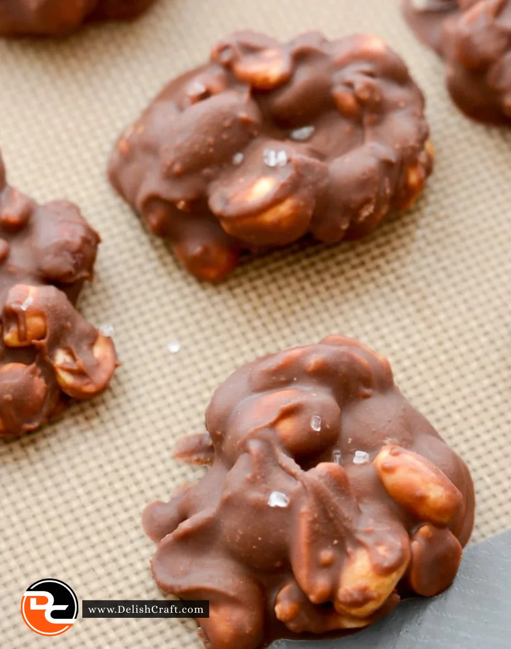 Delicious low carb crock pot candy prepared in a slow cooker.