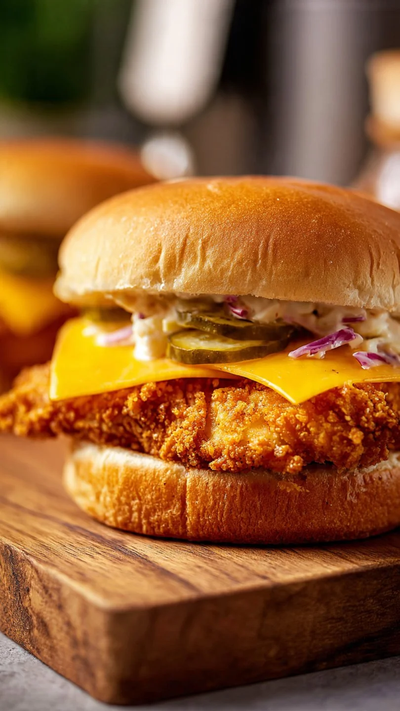 Air-Fried Crispy Chicken Snacker