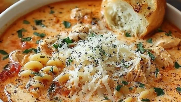 Chicken Parmesan Soup