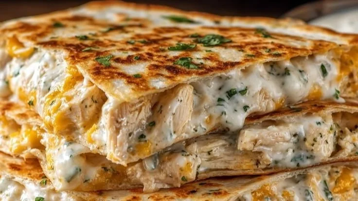 Chicken Ranch Quesadilla