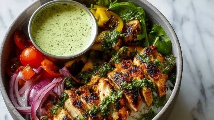 Chimichurri Grilled Chicken Bowl