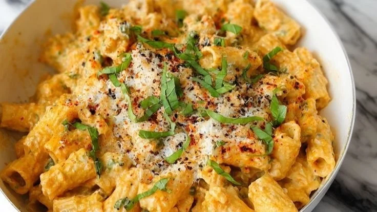 Creamy Cottage Cheese Pasta with Ground Turkey