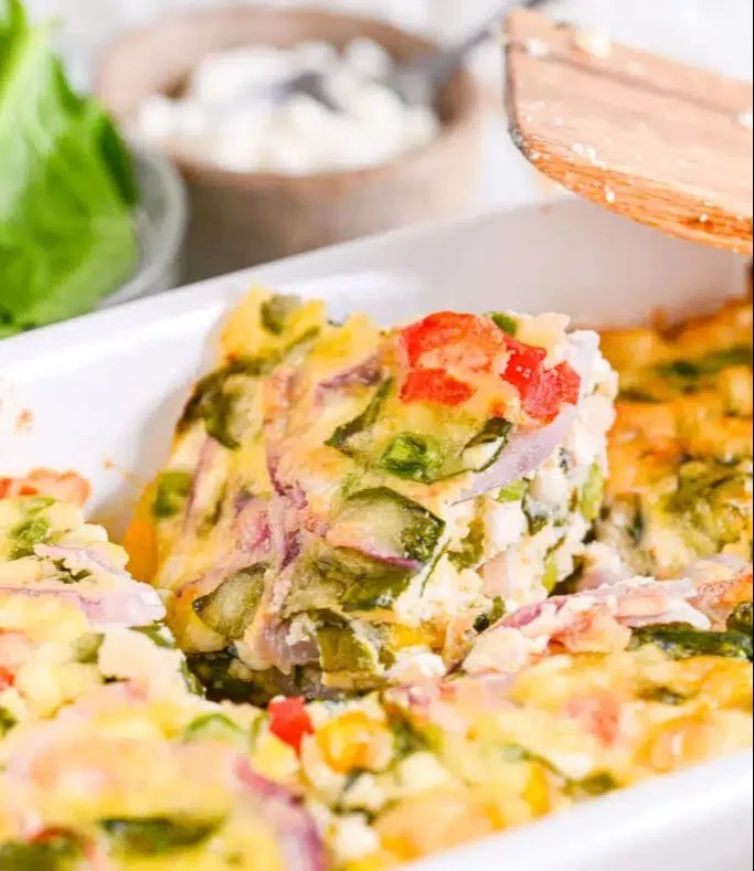 High Protein Breakfast Casserole