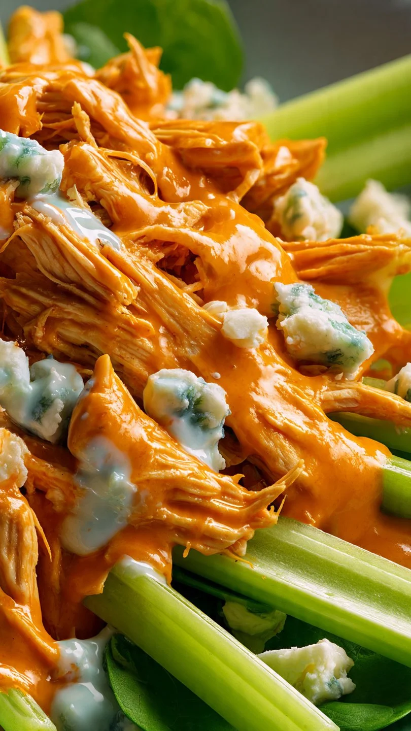 High-Protein Buffalo Chicken Salad
