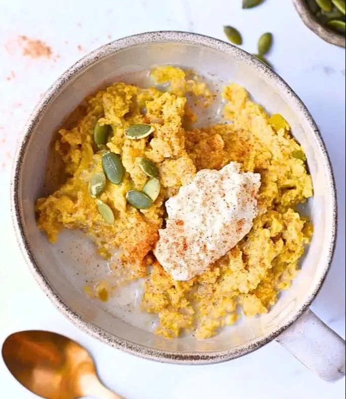 High Protein Pumpkin Oatmeal