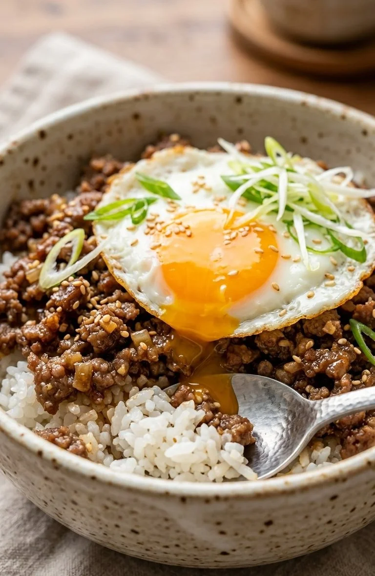 Korean-Style Beef and Rice Bowls