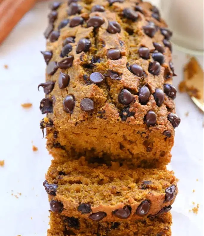 Protein Pumpkin Bread With Chocolate Chips