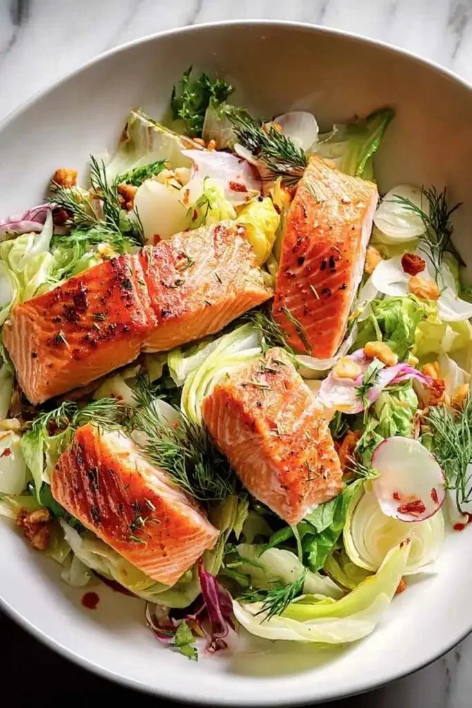 Salmon and Fennel Dinner Salad