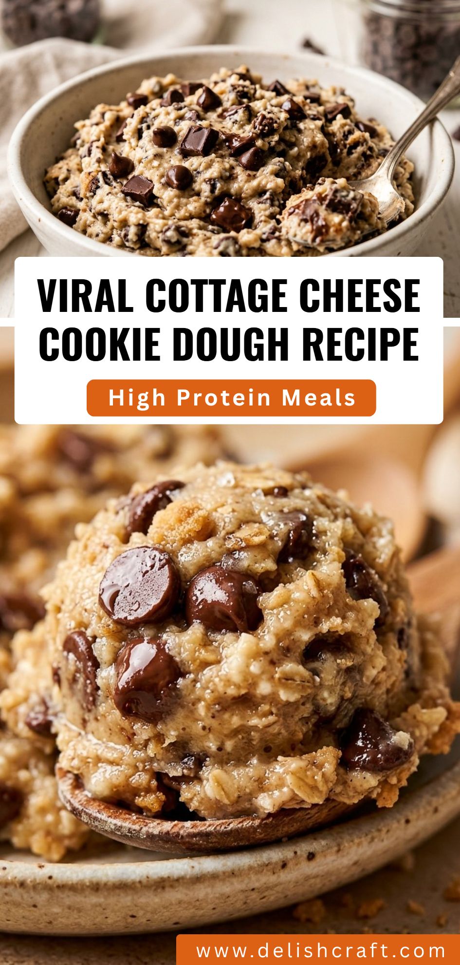 Viral Cottage Cheese Cookie Dough Recipe