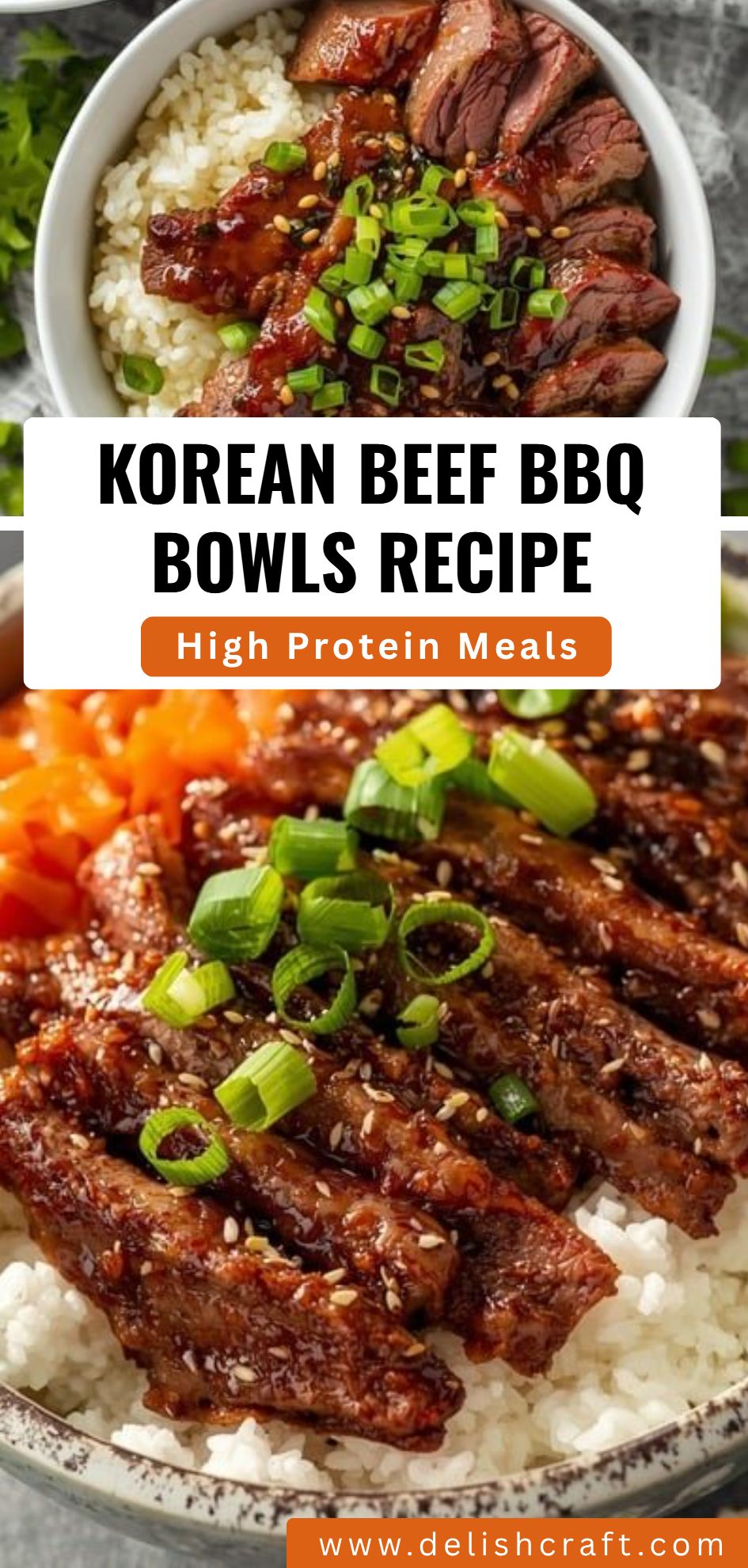 Korean Beef Bbq Bowls Recipe
