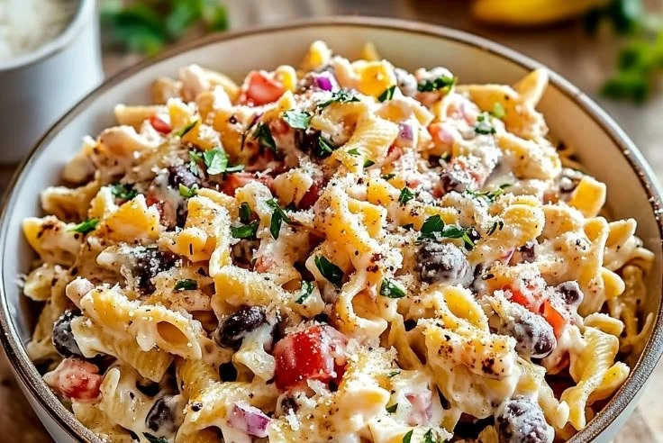 Creamy Cowboy Pasta Salad