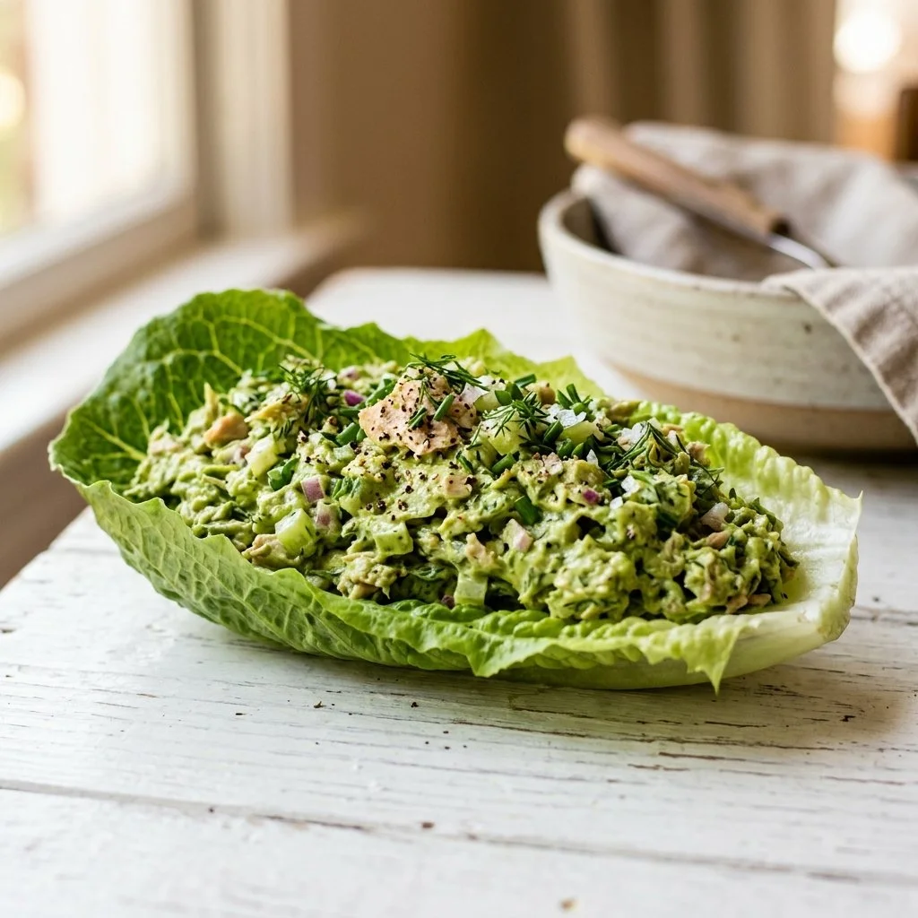 Green Goddess Tuna Boats: Viral TikTok Recipe