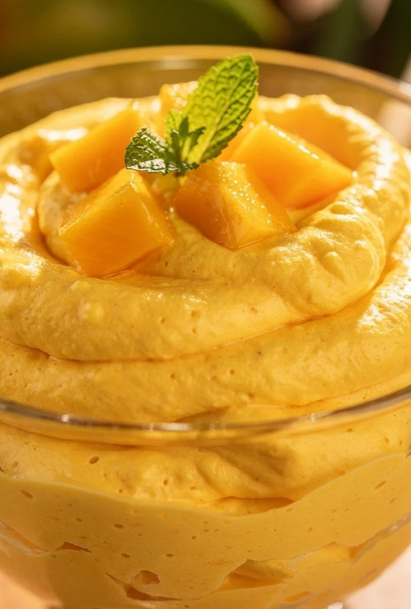 Mango Protein Fluff Recipe: Creamy High-Protein Dessert