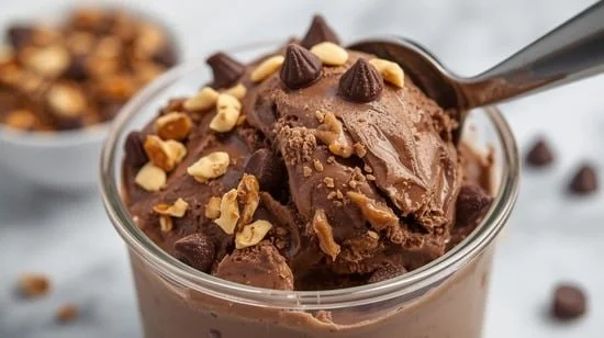 Ninja Creami Protein-Packed Chocolate Peanut Butter Ice Cream