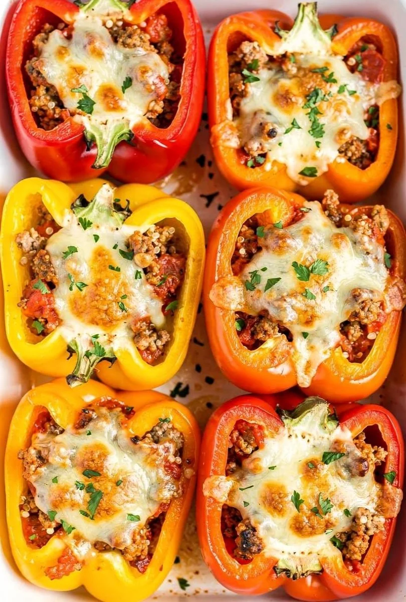 Protein-Packed Turkey Stuffed Peppers Recipe