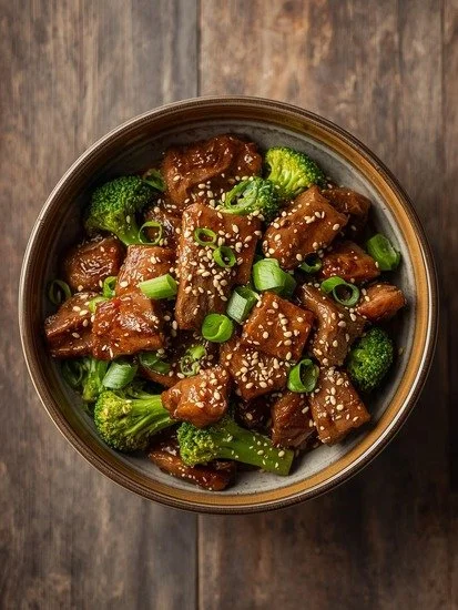 Sesame Ginger Beef and Broccoli Stir-Fry Recipe