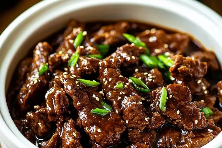 Slow Cooker Mongolian Beef