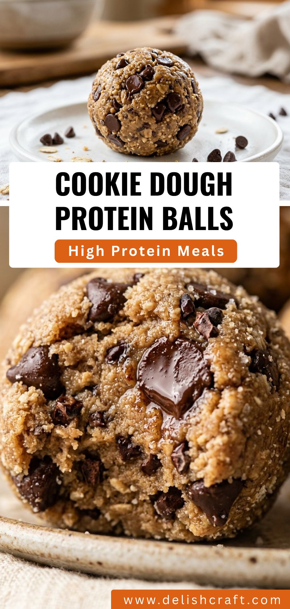 Cookie Dough Protein Balls