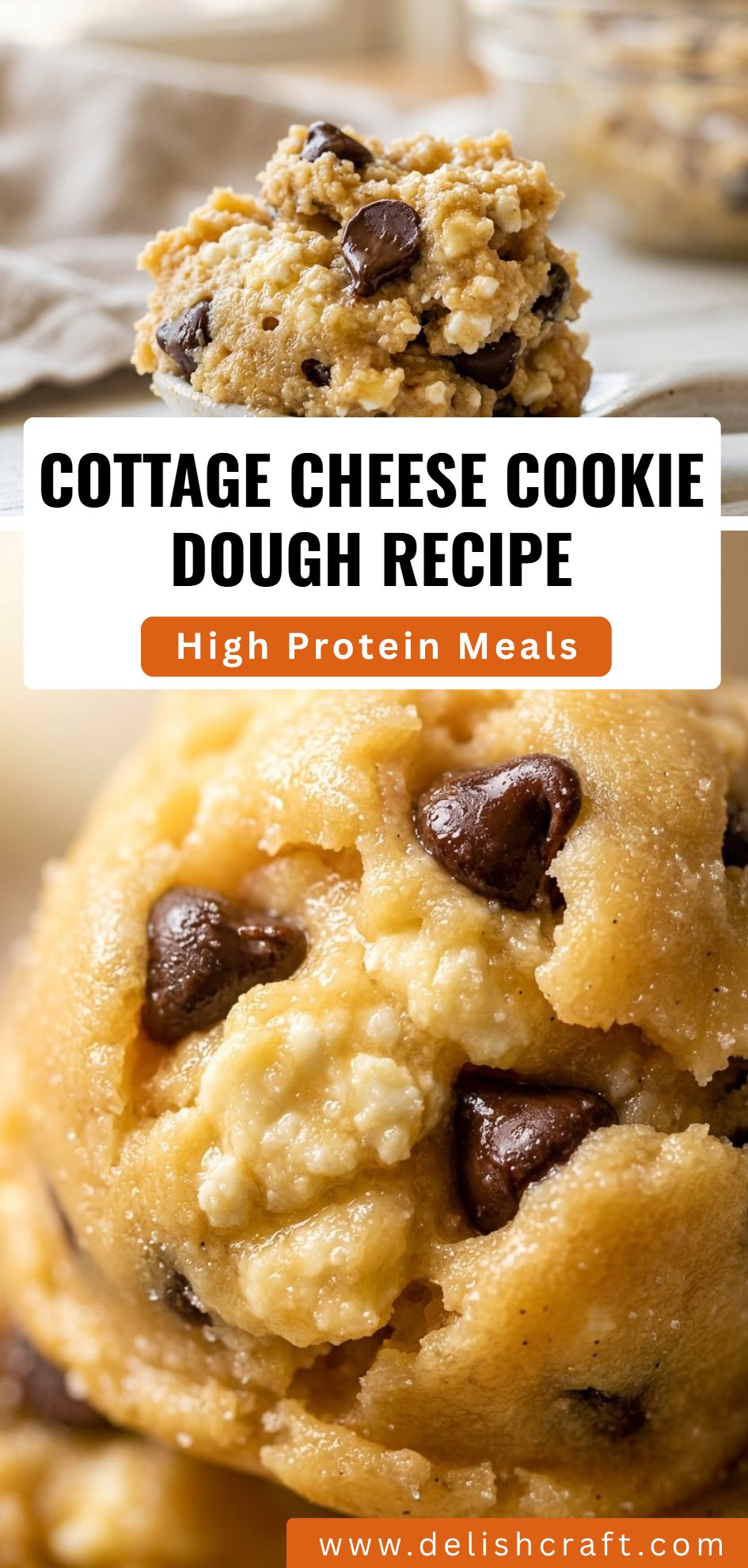 Cottage Cheese Cookie Dough Recipe 2