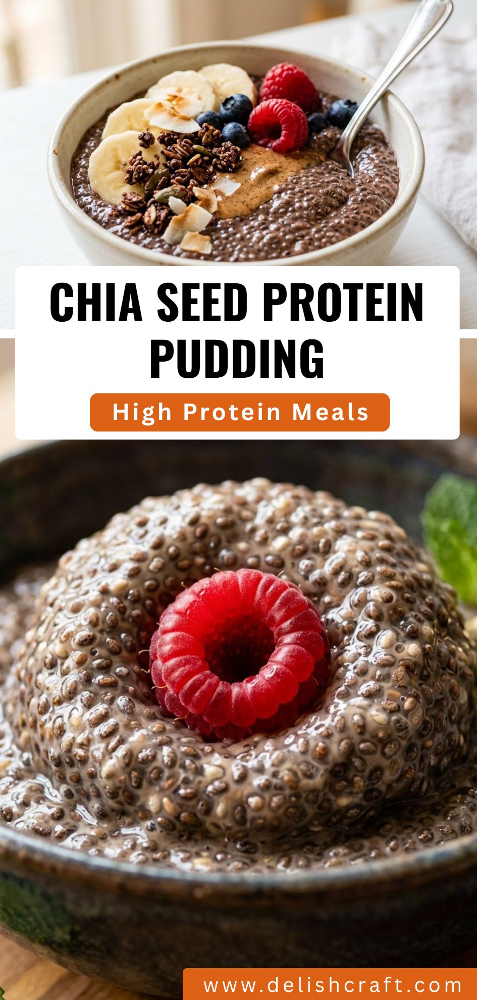 Chia Seed Protein Pudding
