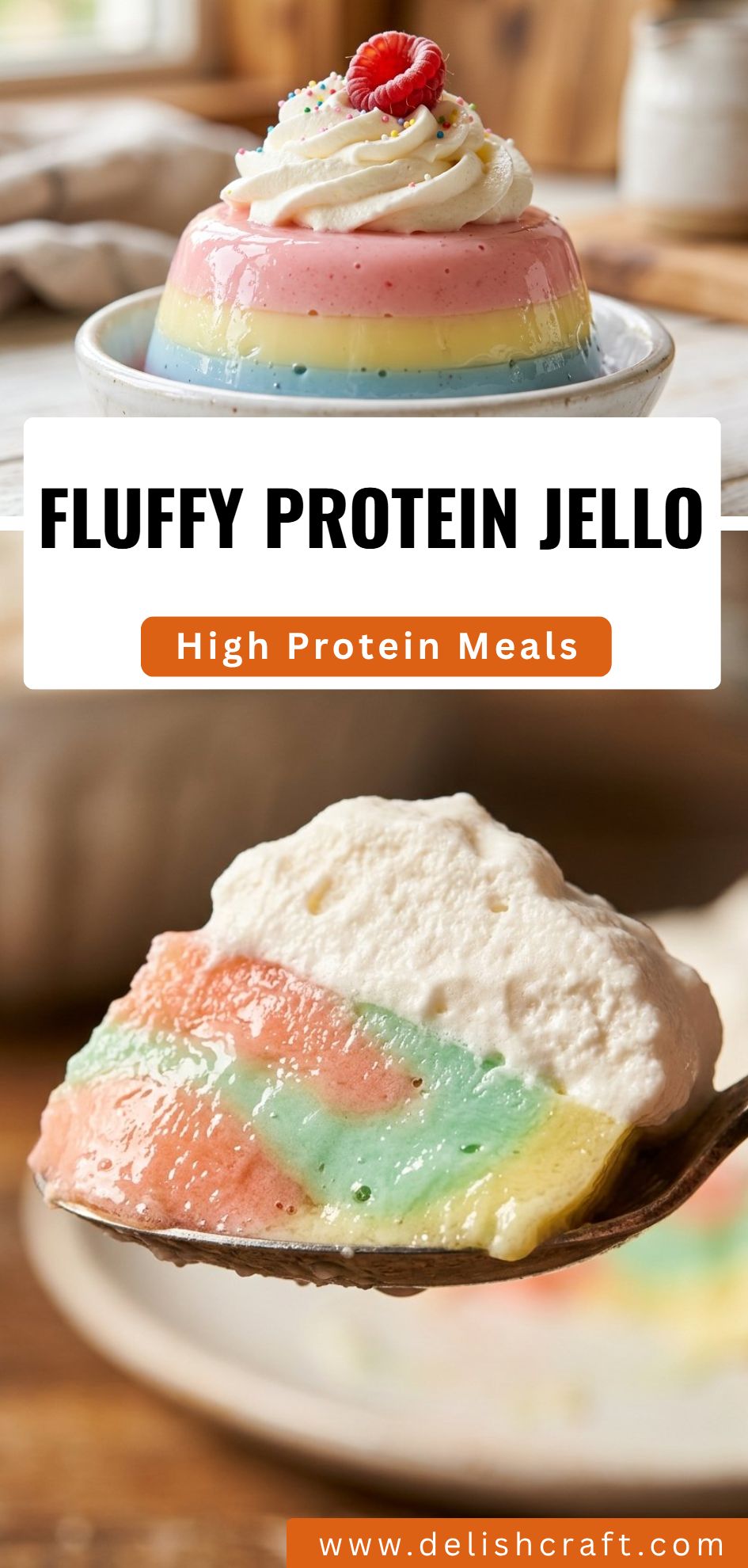 Fluffy Protein Jello