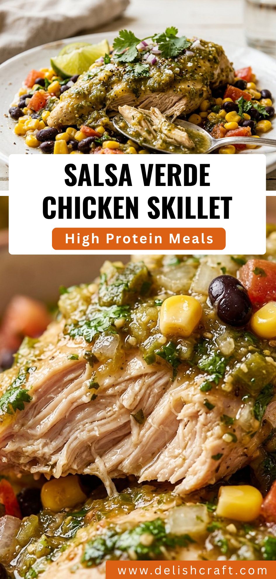 Salsa Verde Chicken Skillet
