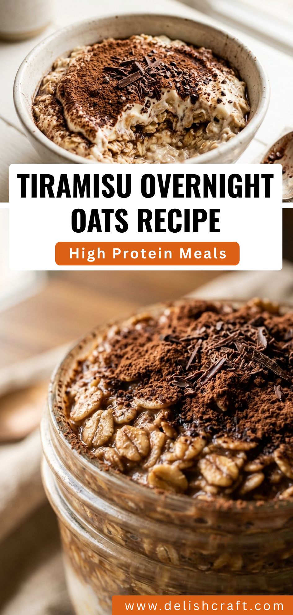 Tiramisu Overnight Oats Recipe Tiramisu Oats
