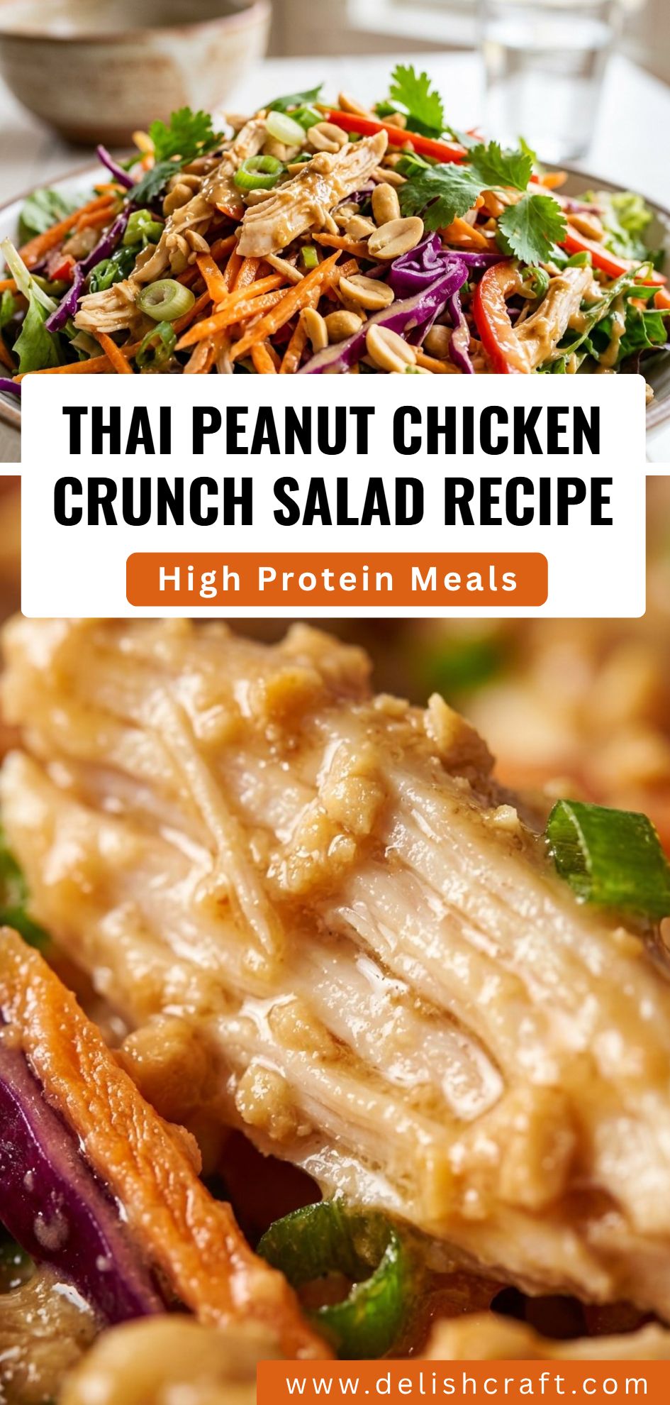 Thai Peanut Chicken Salad Recipe