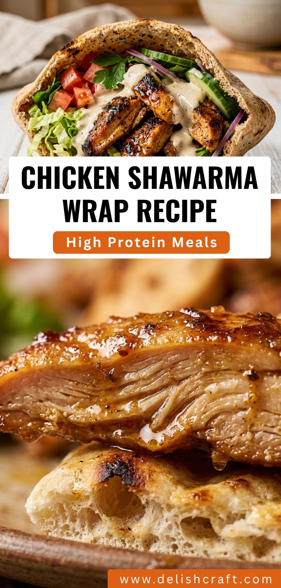 Chicken Shawarma Wrap Recipe
