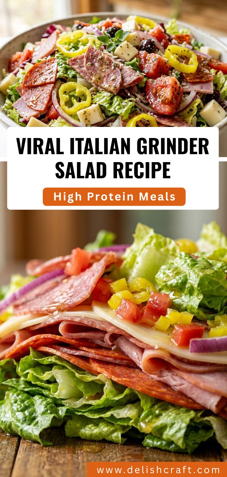 Viral Italian Grinder Salad Recipe