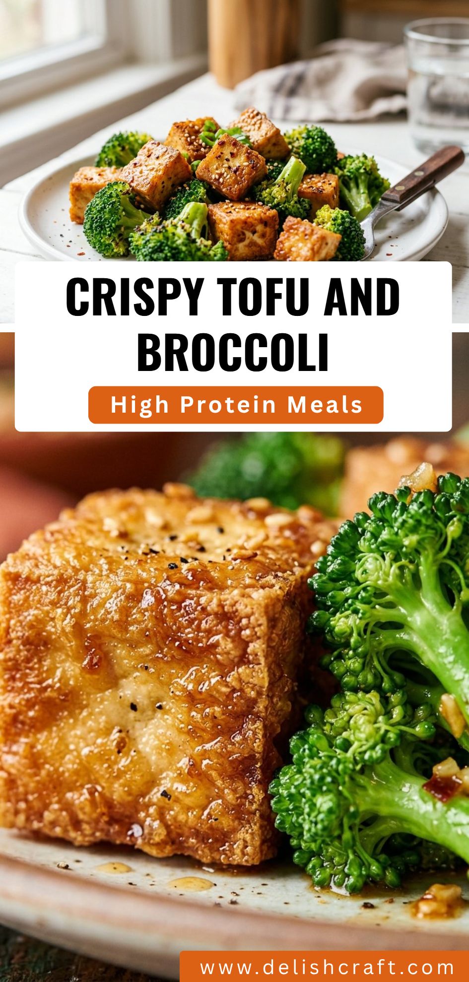 Crispy Tofu And Broccoli