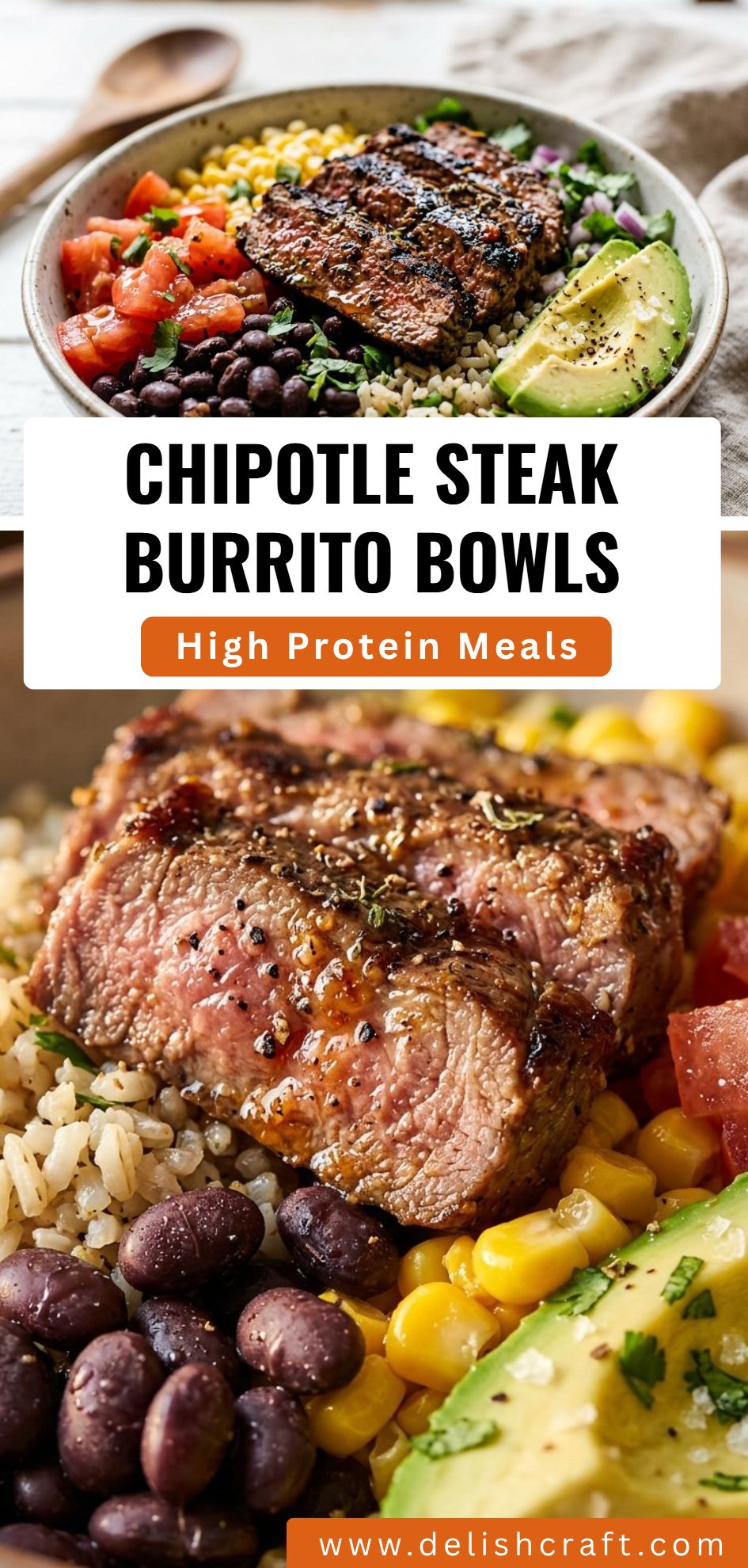 Chipotle Steak Burrito Bowls