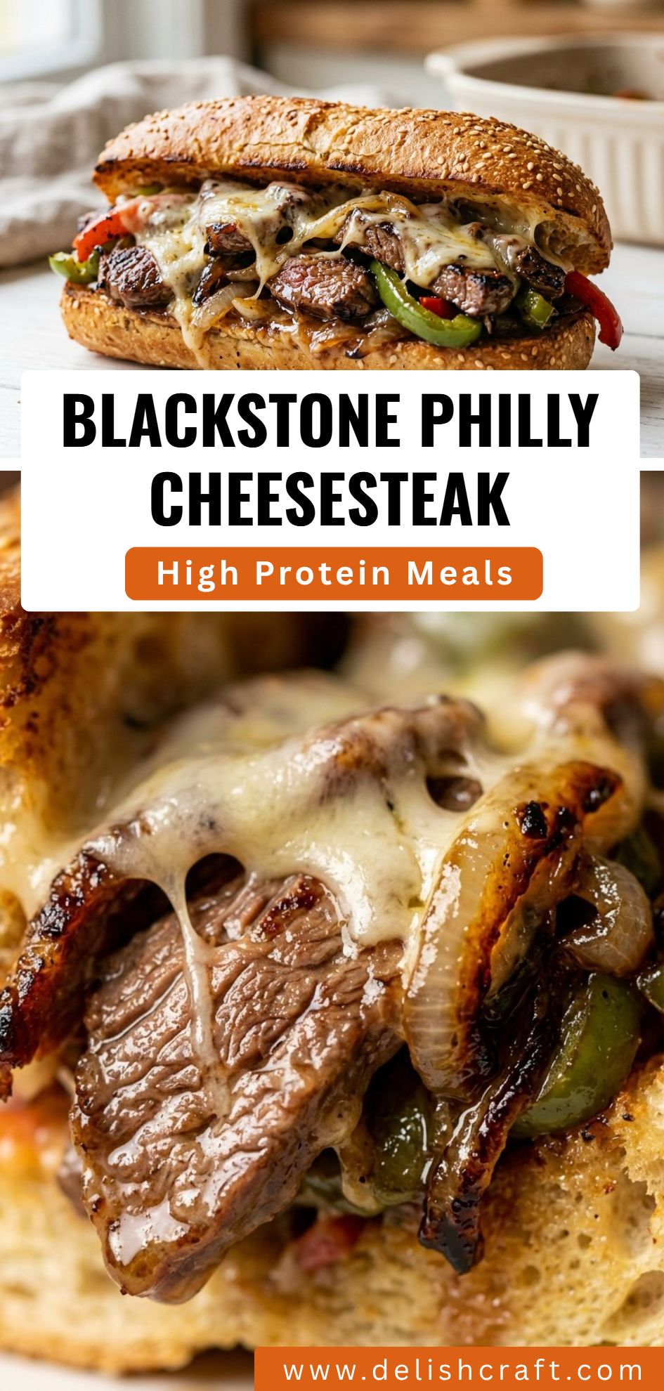 Blackstone Philly Cheesesteak