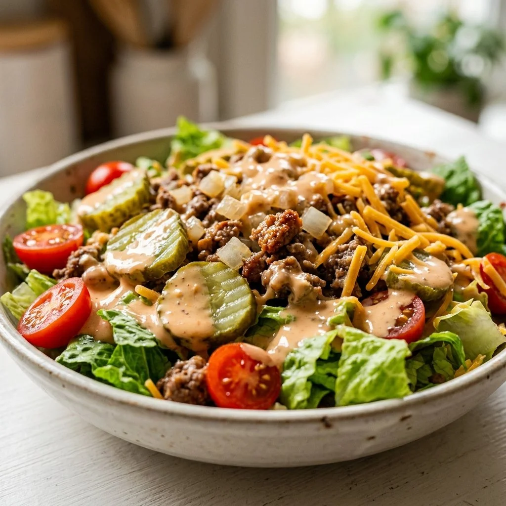 Big Mac-Style Salad Bowls