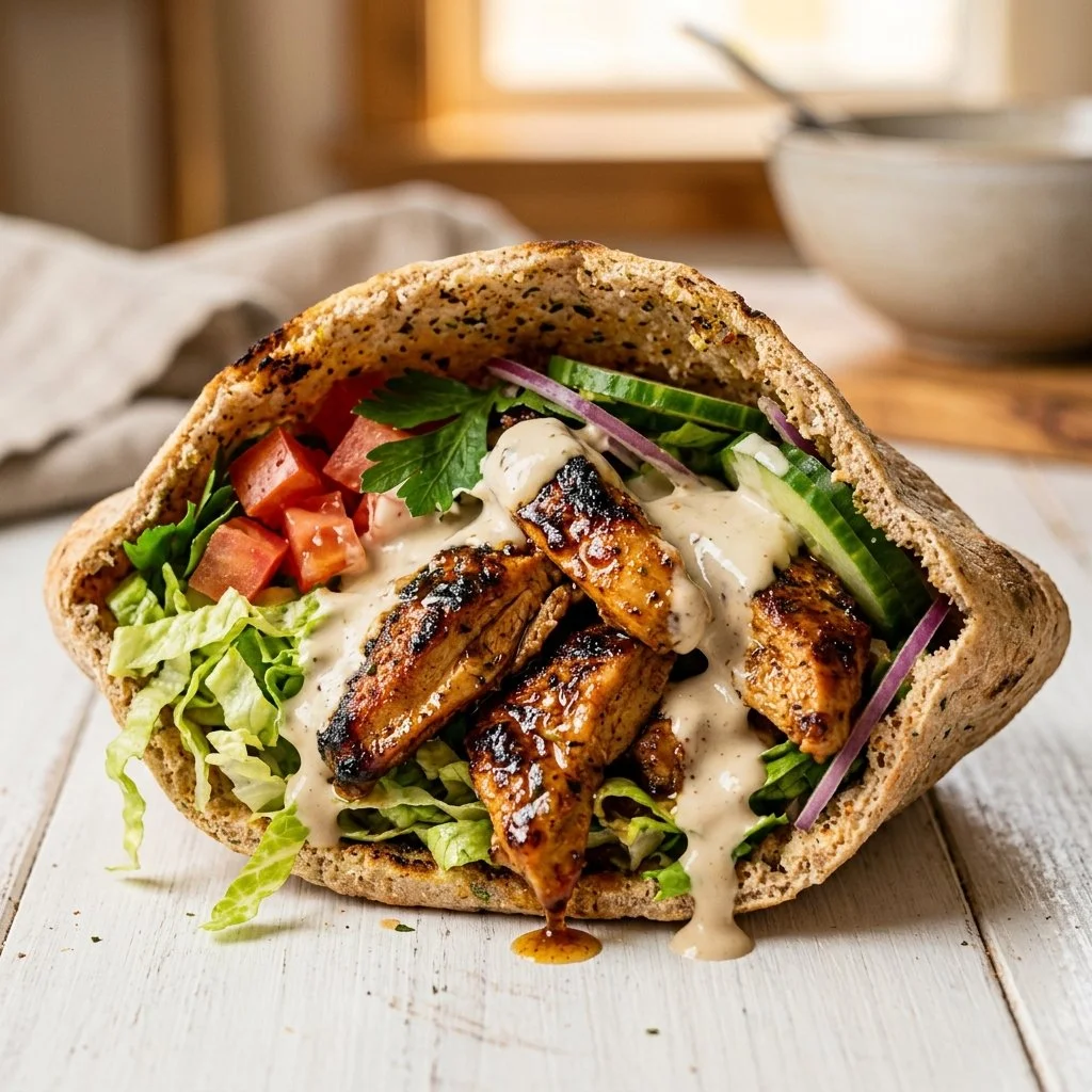 Chicken Shawarma Wrap Recipe