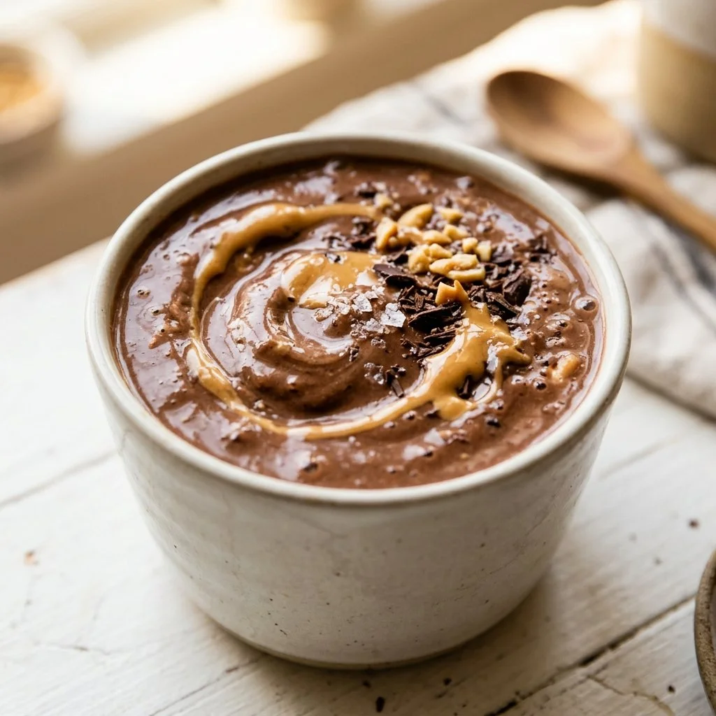 Chocolate Peanut Butter Protein Smoothie Recipe