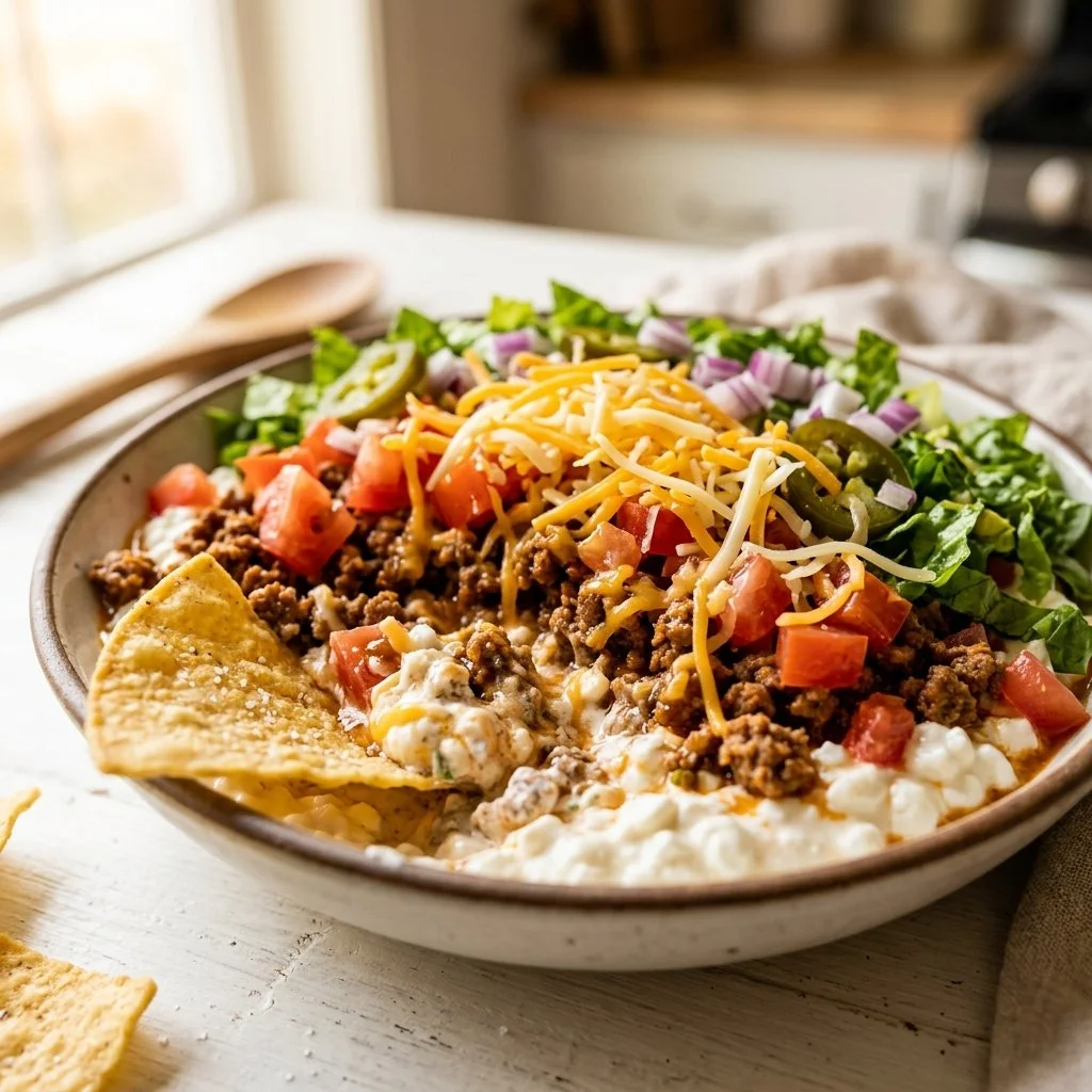 Cottage Cheese Taco Bowls Recipe