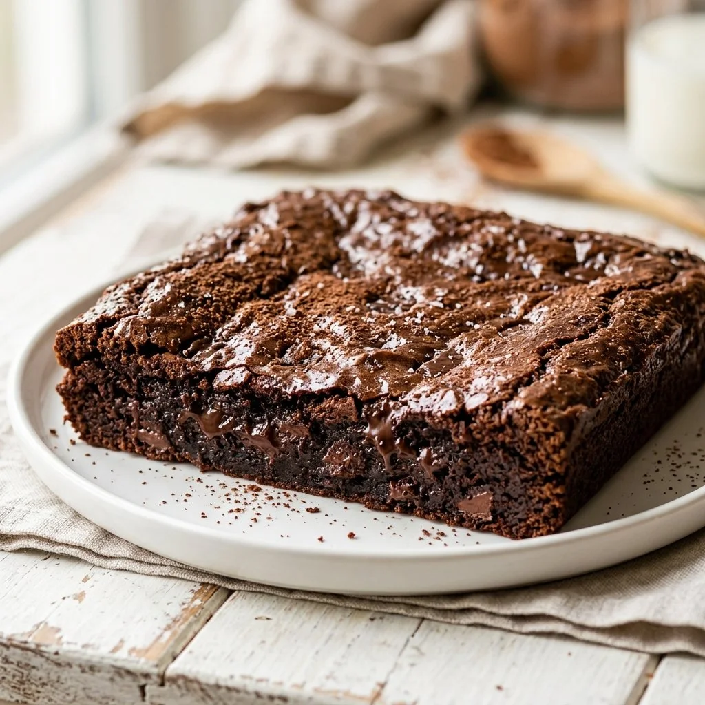 Father's Day Protein Brownie Skillet