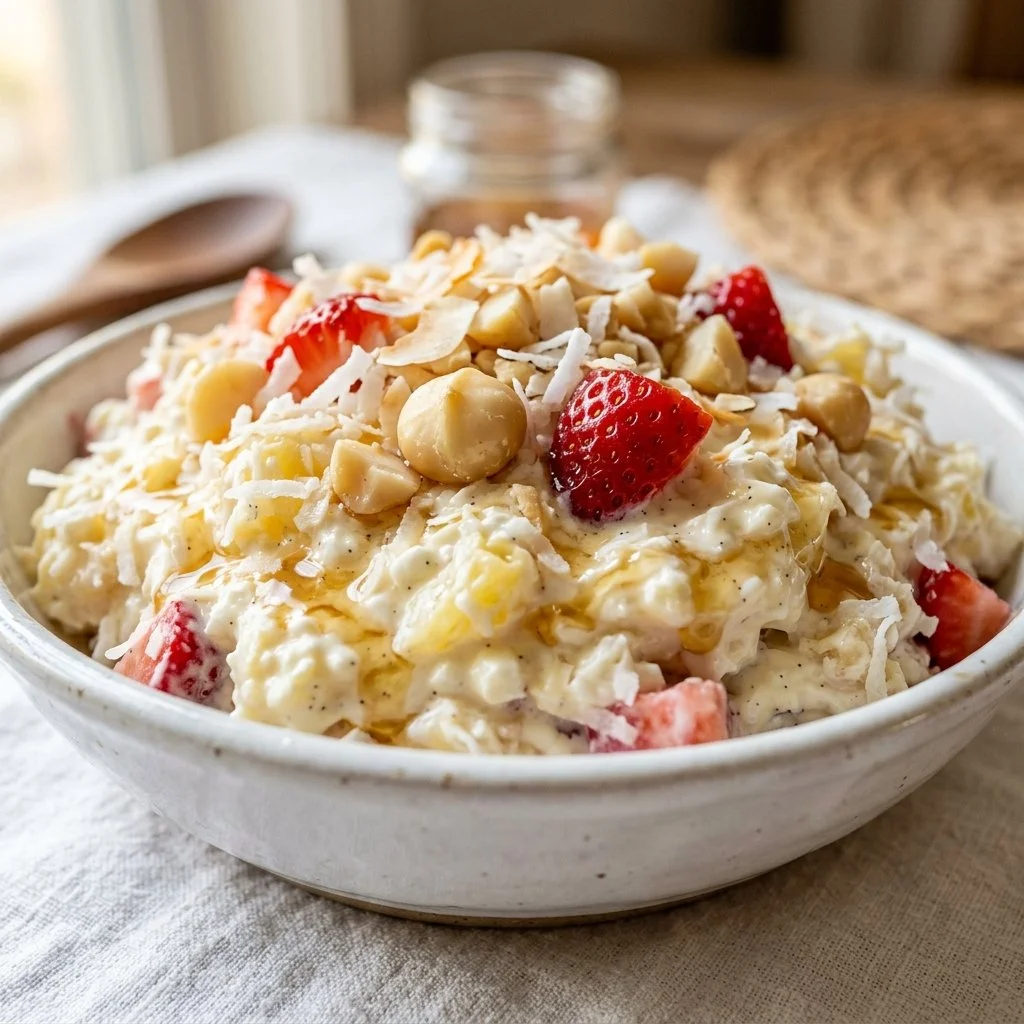 High Protein Hawaiian Cheesecake Salad