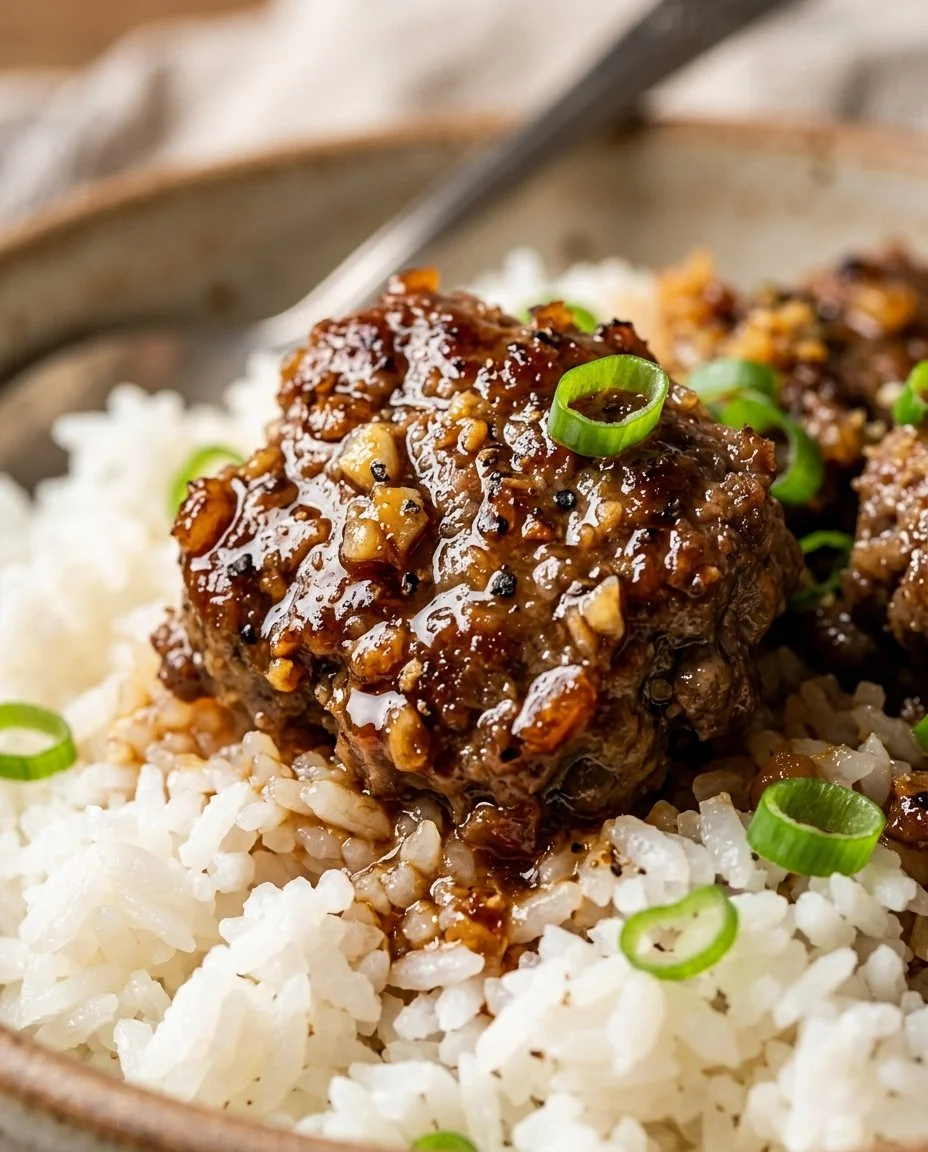 Korean Ground Beef Bowls garnished with fresh vegetables and sesame seeds