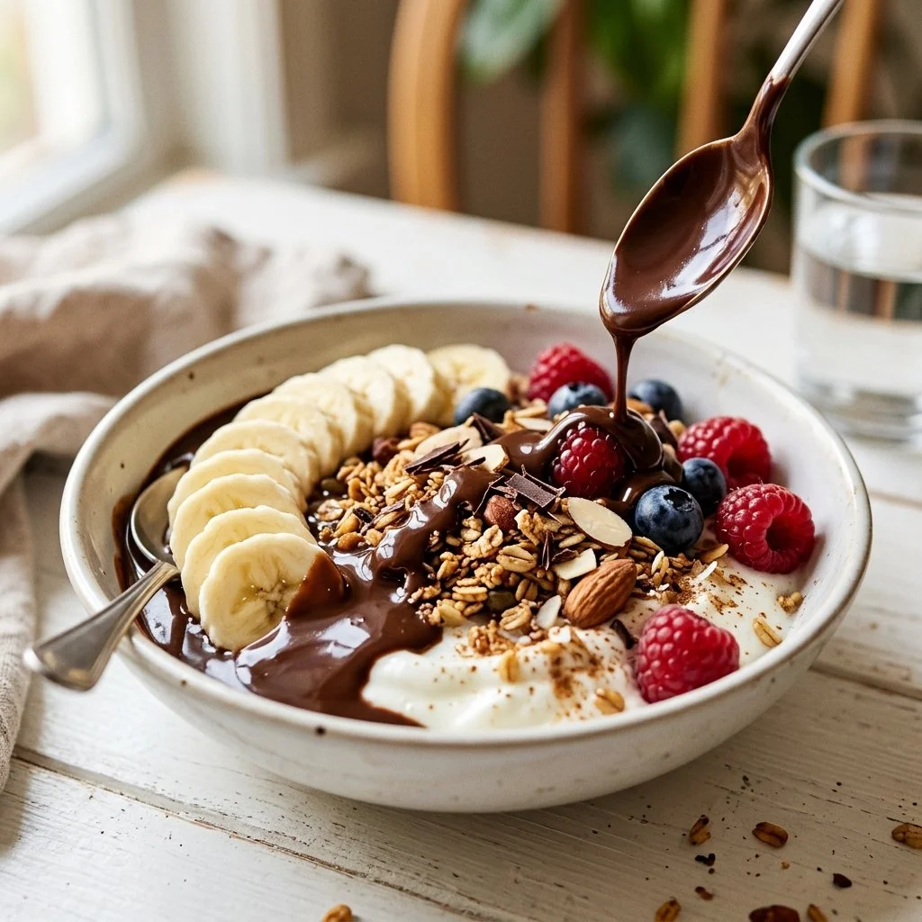 Protein Banana Split Bowls Recipe