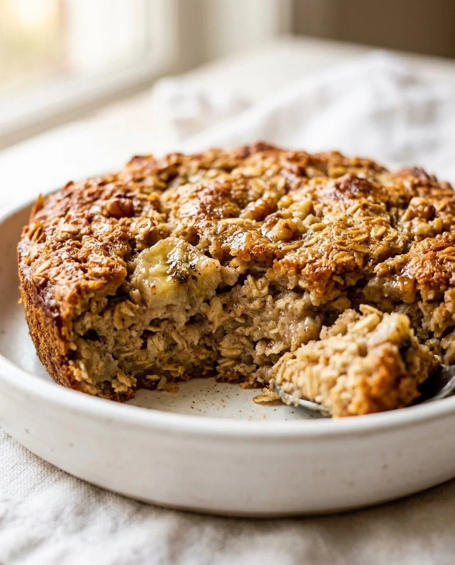 Protein-Packed Banana Bread Baked Oats