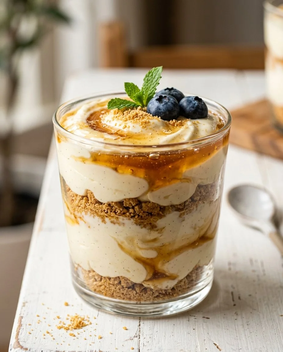 Protein-Packed Cheesecake Jars