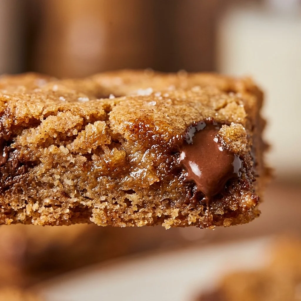 Healthy Protein Sugar Cookie Bars with a soft and chewy texture